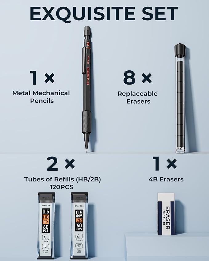 STAGEEK Mechanical Pencils 0.5 - Image 6
