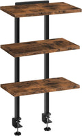 MAHANCRIS Clamp On Desk Organizer, 3-Tier Desktop Bookshelf, Adjustable Desk by MAHANCRIS