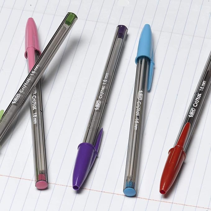 BIC Cristal Xtra Bold Ballpoint Pens, Bold Point 1.6mm, School Supplies - Image 5