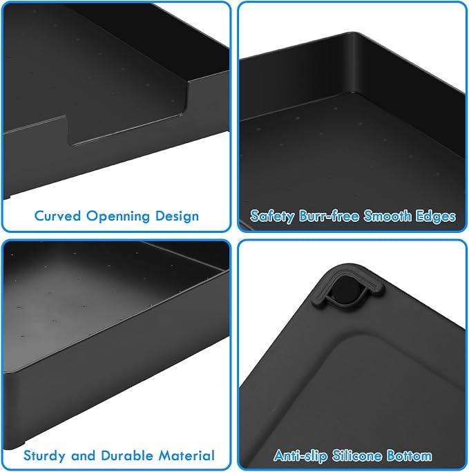 Letter-Size Tray, Desk Drawer Organizer, 13 x 9.6 inch - Image 6