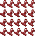 Xiaoyztan 20 Pcs Small Binder Clips, 20 mm Bulldog Paper Clips Binder Bull Clip by Welcometoxiaoyztan