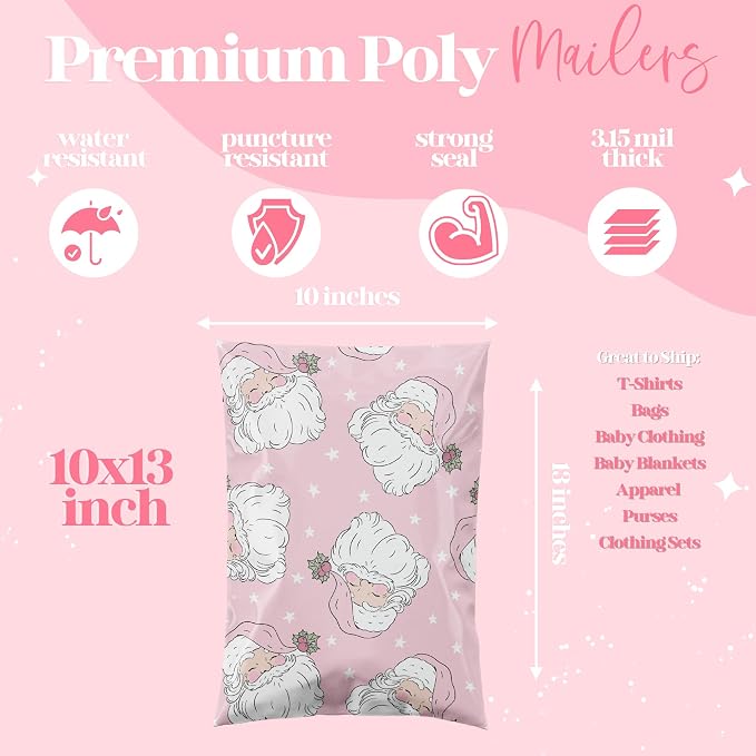 Pretty Package Store Poly Mailers 14.5x19, 100 Pack | Heavy Duty, Waterproof - Image 5