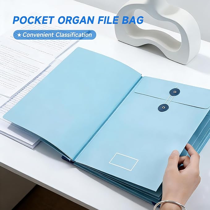 Folio Document Organizer with Labels-Important Document Organizer, Important - Image 5