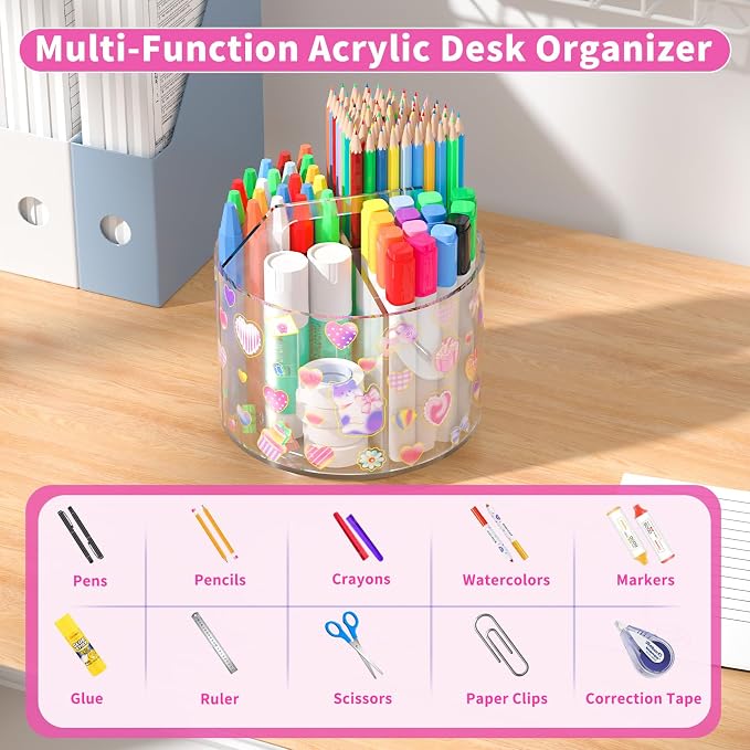 Wawocs Acrylic Pencil Organizer - Image 5