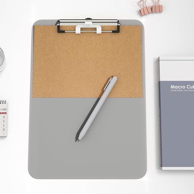 Hongri Plastic Clipboard with Pen Holder, Nurses and Women, Low Profile Clip - Image 7