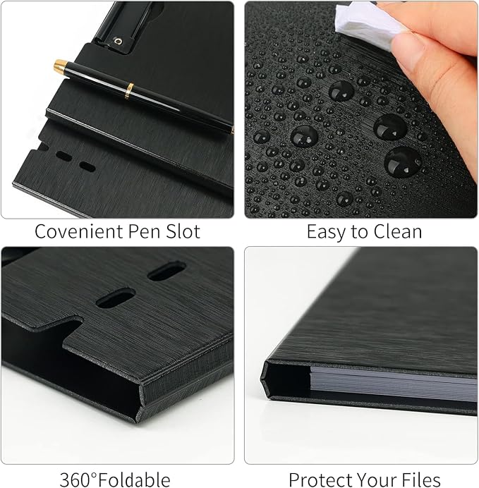 10 Pack A4 Foldable Clipboards - Image 2