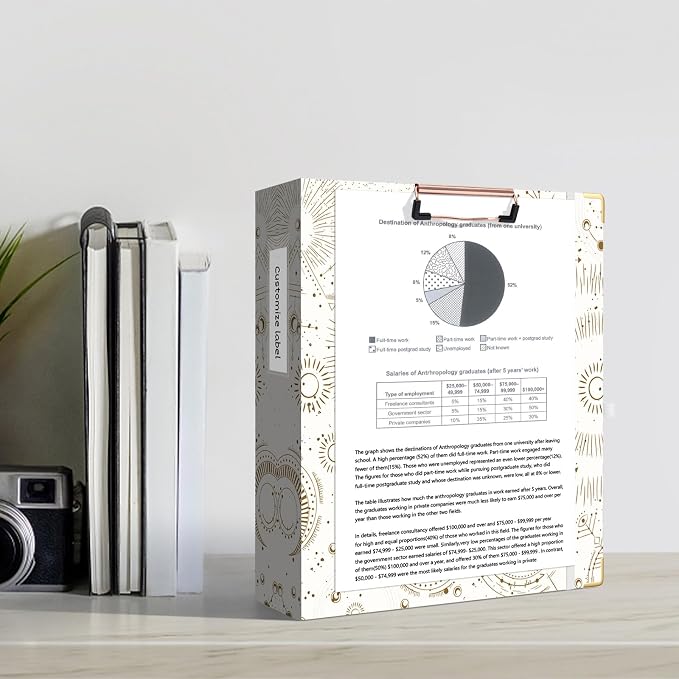 Ospelelf 3 Ring Binder, 2 Inch Letter Size - Image 7