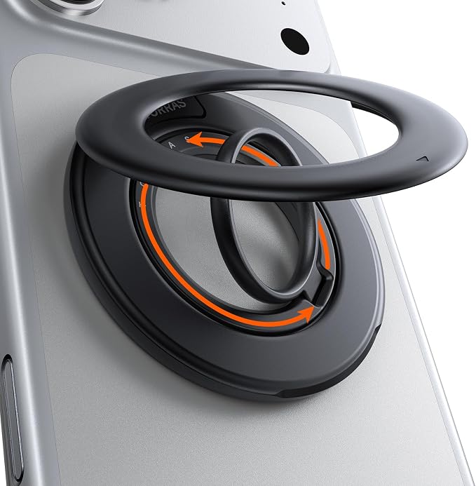 TORRAS 2025 Flagship Magnetic Phone Grip Ring Holder Kickstand Fit by Unknown