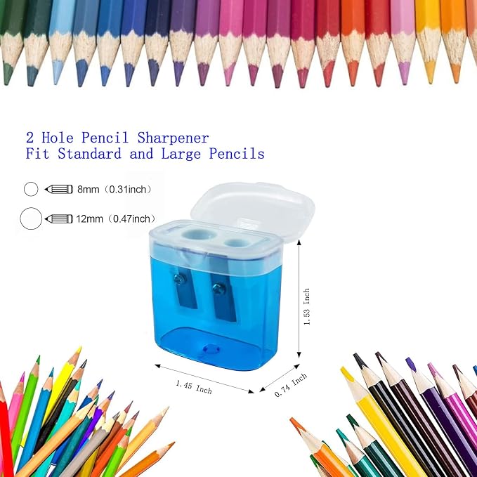 48 Pcs Manual Pencil Sharpeners - Image 2