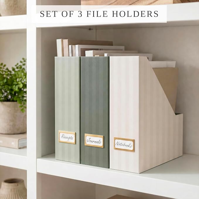 Beautiful Magazine Holder Set of 3 - Image 7