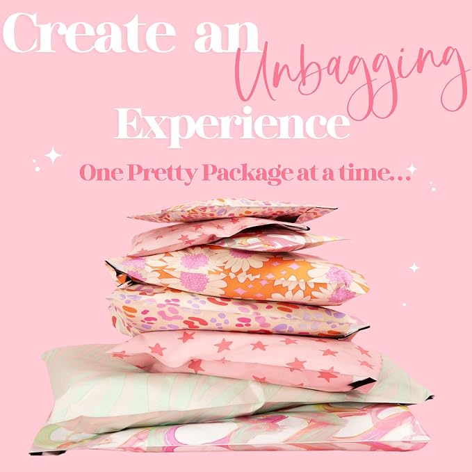 Pretty Package Store Poly Mailer 14.5x19, Preppy Leopard, 100 Pack | Heavy Duty - Image 6