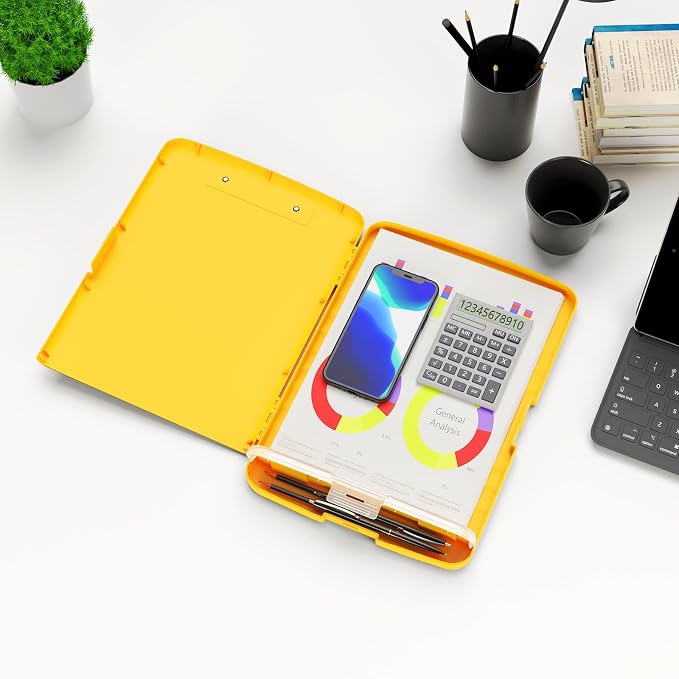 Hongri Clipboard with Storage with Pen Holder, Folder Nursing Clip Board 8.5 x - Image 6