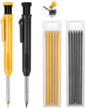 MECHEER 2 Pack Carpenter Pencils Construction Pencil by MECHEER