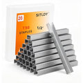 Heavy Duty T50 1/2- inch Length Staples 1420-Count, 3/8 Crown 20 Gauge Beveled by SITLDY