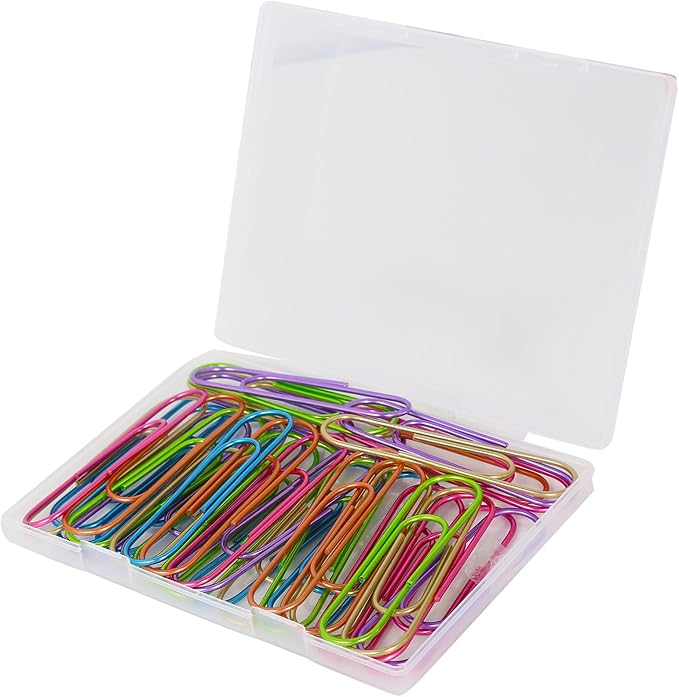 Ufmarine 42 Pcs Jumbo Paper Clips, Extra Large Pape Clips 4 inch, Giant by Ufmarine
