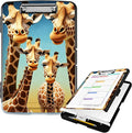 Clipboard with Storage High Capacity Plastic Nursing Clipboards with Pen Holder by Unknown