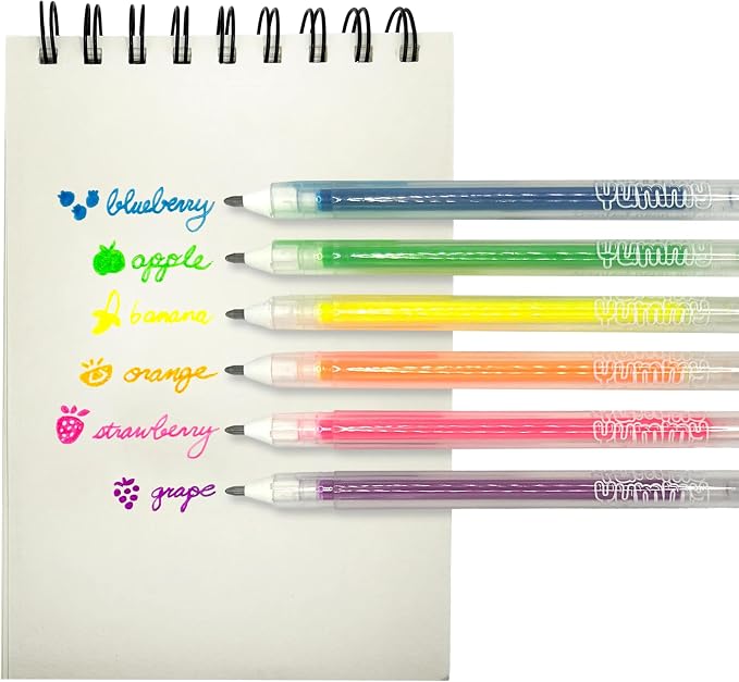 Ooly Yummy Yummy Scented Gel Pens Neon Set of 6 - Image 7