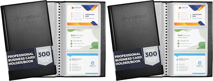 Ring Binder Depot Professional Business Card Holder/Book by Unknown