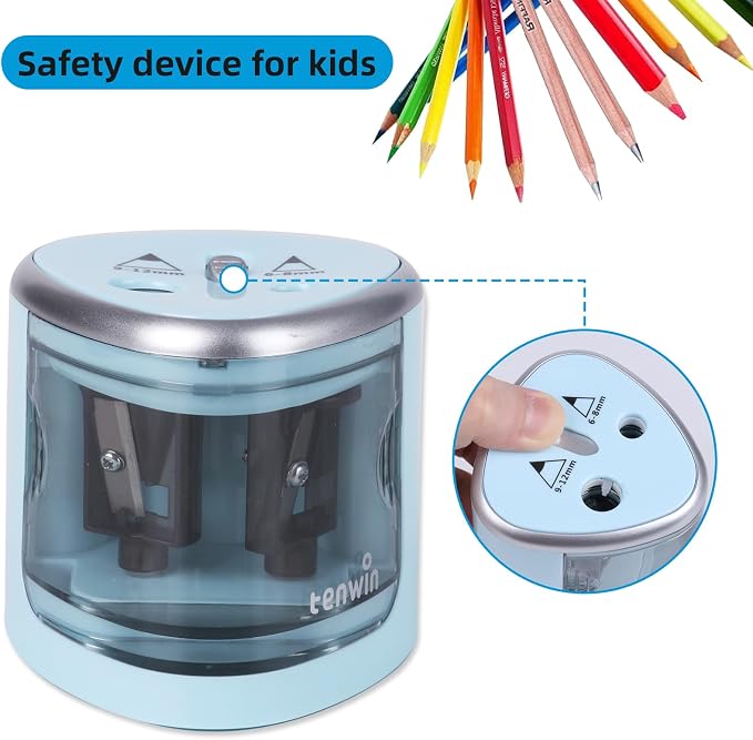 tenwin Electric Pencil Sharpener - Image 3