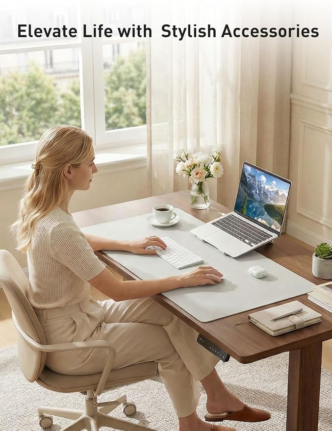 Aothia Faux Leather Desk Mat - Image 8