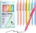 Vitoler Black Ink Gel Pens, For Teachers, For Nurses, Quick dry, Liquid Ink by VITOLER