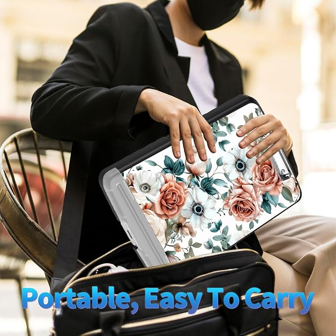 Clipboard with Storage, 8.5x11 High Capacity Nursing Clipboards with Pen Holder - Image 5