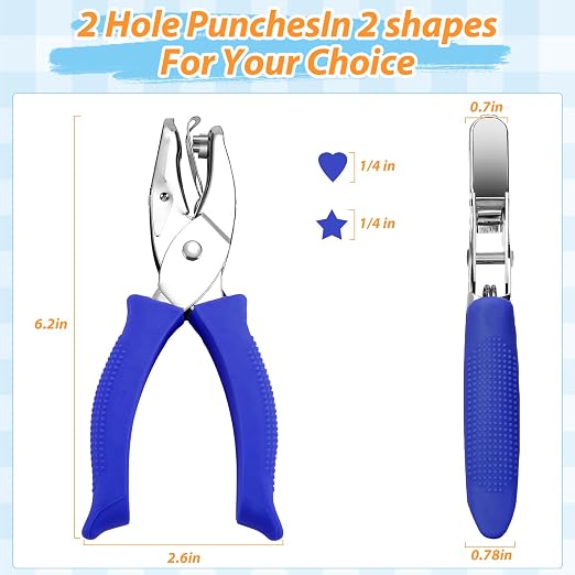 Modacraft 2-Piece 1/4" Hole Punch Set - Image 3