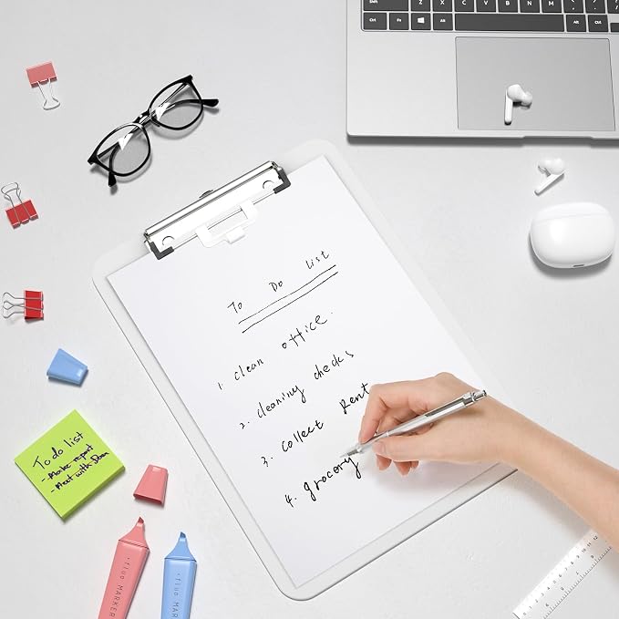 Hongri Plastic Clipboard, A4 Letter Size Clipboards - Image 8