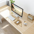 NATRKE Clear Desk Mat Pad, 35.4" X 15.7" Large Transparent Desk Protector by NATRKE