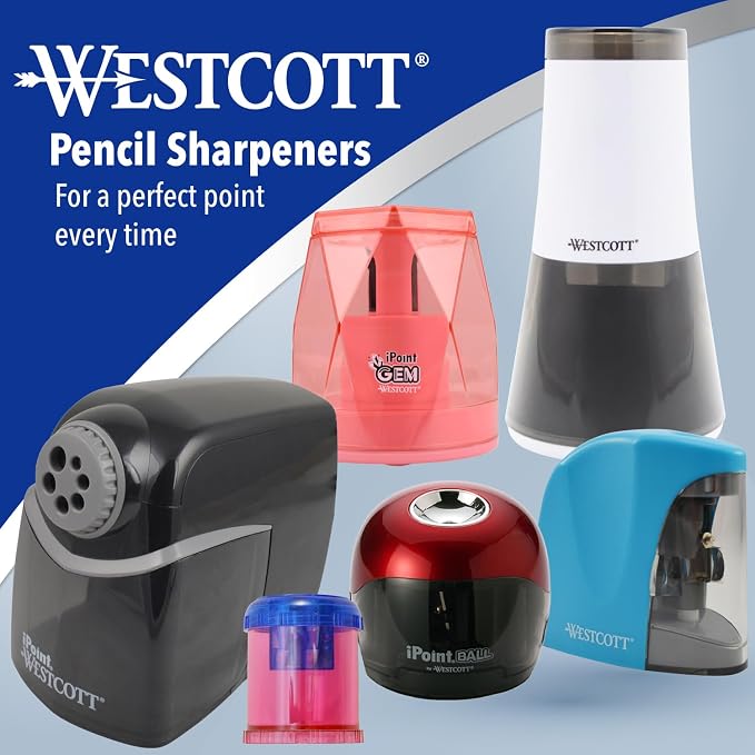 Westcott iPoint Evolution Axis Heavy Duty Electric Pencil Sharpener - Image 5