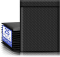 Fuxury Bubble Mailers 9.5x14.5" 25 Pack Black Large Padded Envelopes | Usable by Fuxury