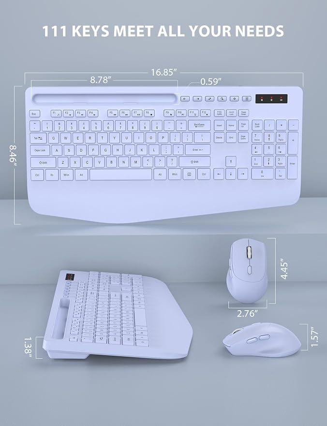 Wireless Keyboard and Mouse Combo - Image 7