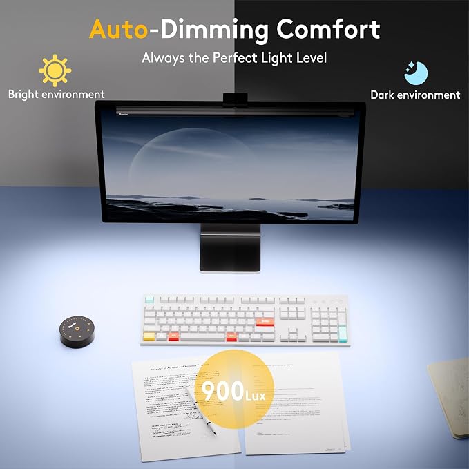 Quntis 20.5'' Computer Monitor Light - Image 4