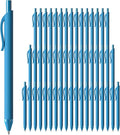 50 Pack Blue Ink Pens by INKSLICK