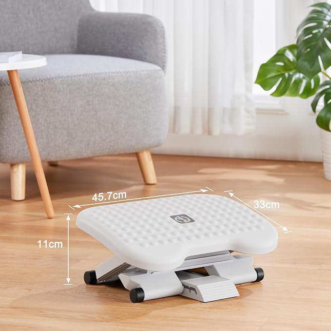 HUANUO Adjustable Desk Footrest, Foot Rest - Image 7