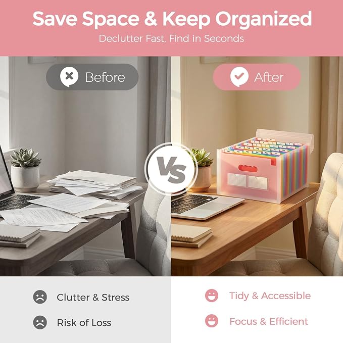 SKYDUE Accordion File Organizer - Image 6