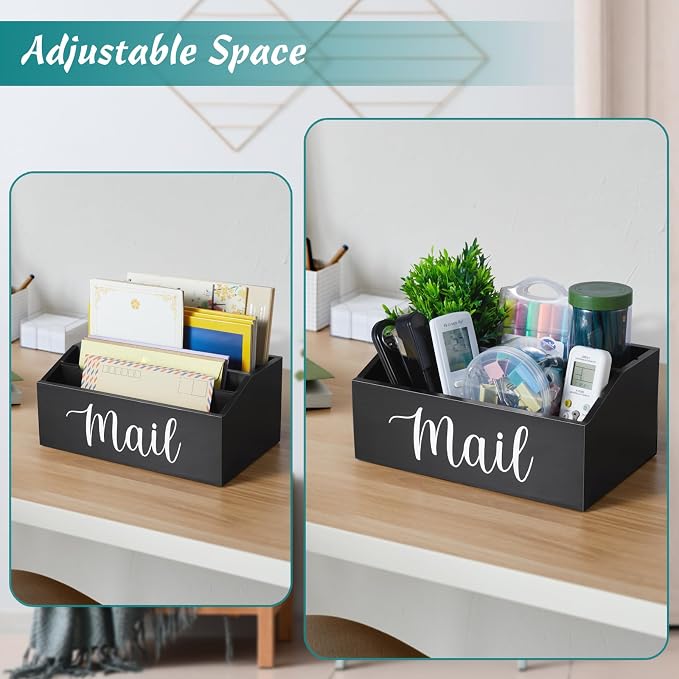 DRASTAR Mail Organizer Countertop, Mail Holder - Image 5
