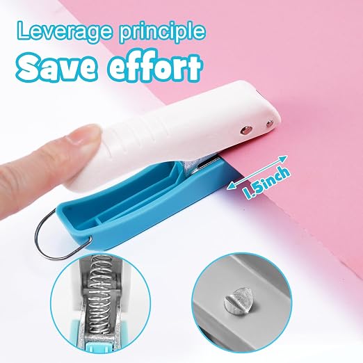 UCEC Heart Hole Punch 1/4 inch Single Small Hole Puncher - Image 2