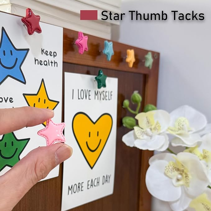 Decorative Thumb Tacks, Push Pins - Image 4