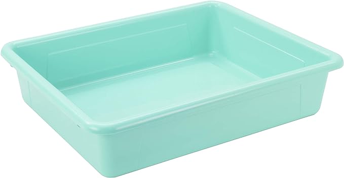 Storex Letter Size Flat Storage Tray – Organizer Bin - Image 4