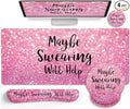 LIMKRIAN Pink Mouse Pad Set, Ergonomic Mouse Pad by LIMKRIAN