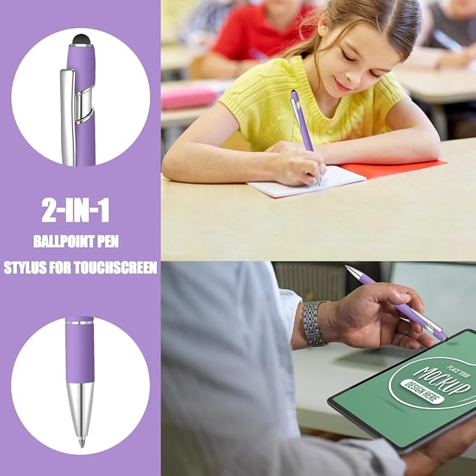 6 Pcs Blue Ink Ballpoint Pen - Image 6