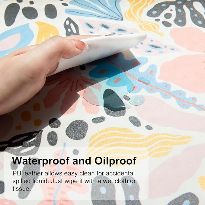 QiyI Floral Large Mouse Pad, Cute Desk Mat - Image 3
