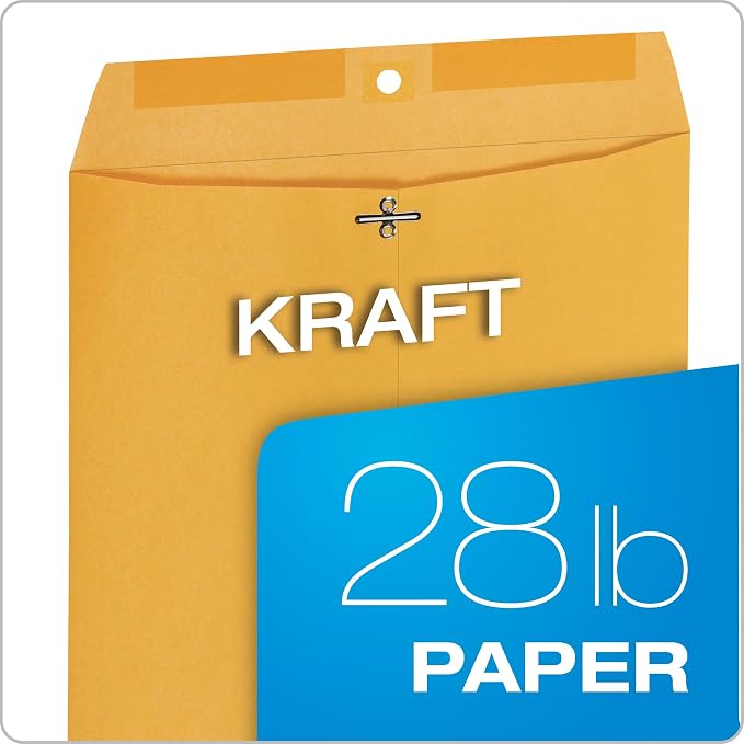 Quality Park 10 x 13 Clasp Envelopes, Moisture-Activated Adhesive - Image 6