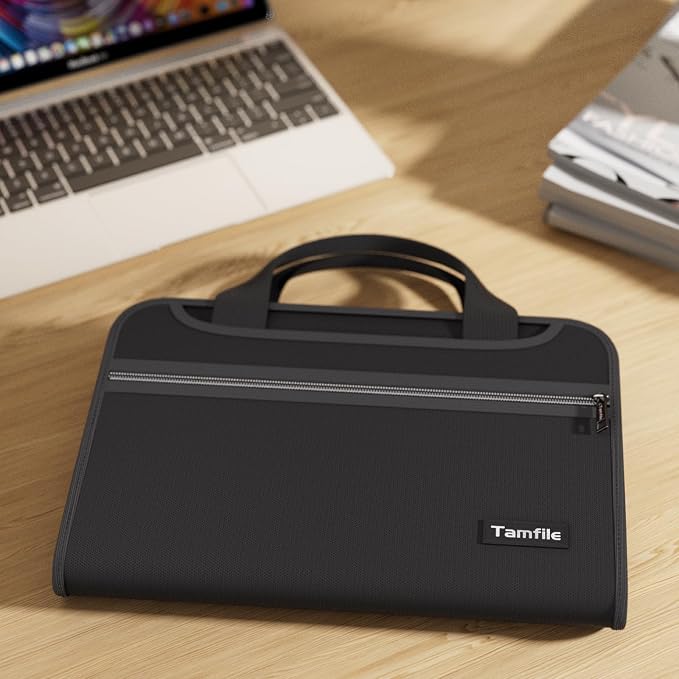 Tamfile Fireproof Accordion File Organizer - Image 8