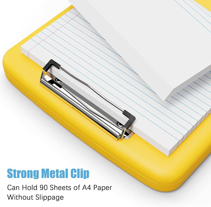 Hongri Clipboard with Storage with Pen Holder, Folder Nursing Clip Board 8.5 x - Image 5