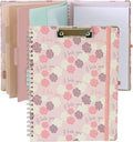 Clipboard Folio Spiral Folder Board, 5 Extra Folders by ALLTU
