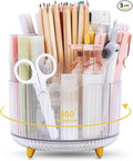 SKYDUE Rotating Pencil Pen Holder, Pen Organizer by SKYDUE