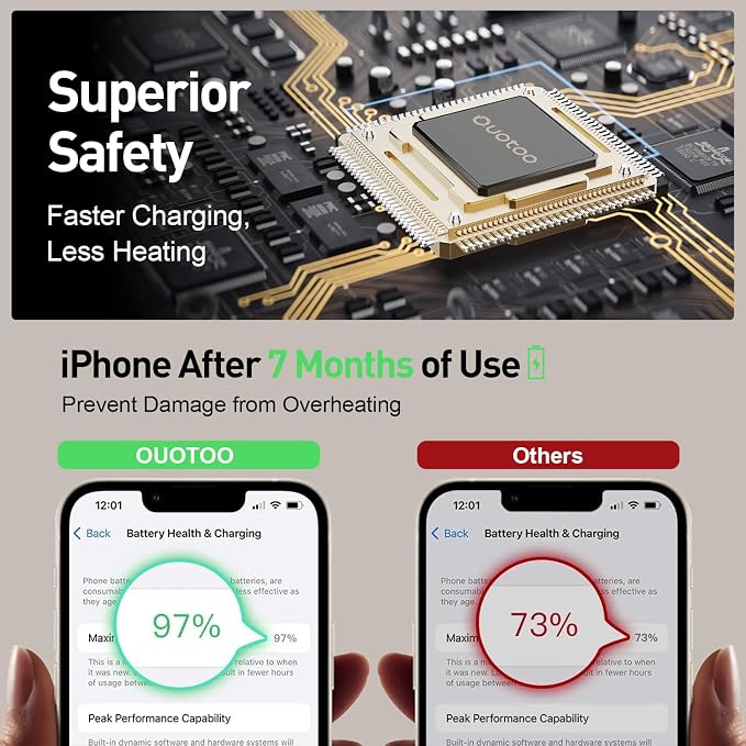 【Adjustable Blue Ambient Light】 Wireless Charger 3 in 1 - Image 8