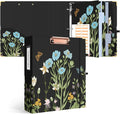 Ospelelf Binder 3 Ring 2 Inch, Floral Round Ring Clipboard Binder by OspelelfOfficeSupplies